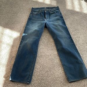 7 for all mankind wide leg jeans